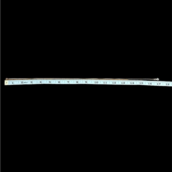 *Never Worn* Sterling Silver Chain & Murano Glass Heart Blue Pendant Necklace - Picture 6 of 7